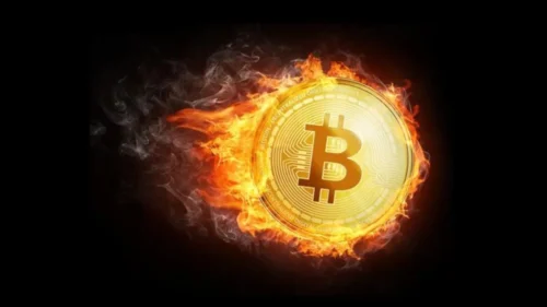 cripto-btc-halving-bitcoin-block-chamas-flame