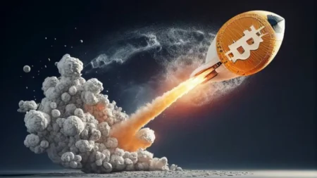 A Ascensão das Altcoins e o Novo Recorde do Bitcoin cripto-btc-bitcoin-block