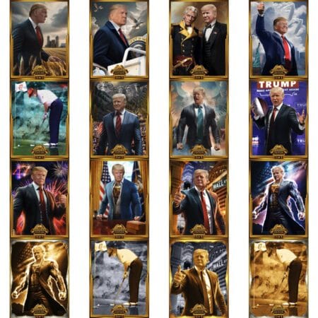 Ex-presidente dos Estados Unidos, Donald Trump, inscreveu 160 imagens no Bitcoin usando o protocolo Ordinals Ex-presidente dos Estados Unidos, Donald Trump, inscreveu 160 imagens no Bitcoin usando o protocolo Ordinals