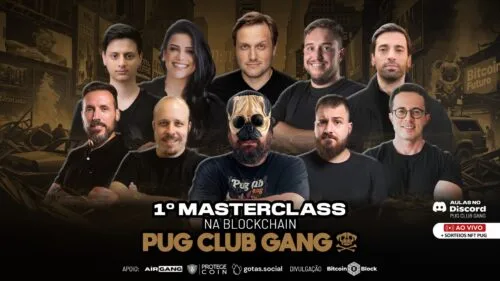 1ª MasterClass na Blockchain – Pug Club Gang:Uma Revolução no Mundo das NFTS 1ª MasterClass na Blockchain - Pug Club Gang:Uma Revolução no Mundo das NFTS