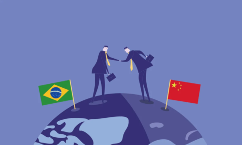 Tensões comerciais com os EUA podem impulsionar parcerias entre o Brasil e a China