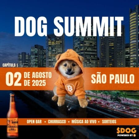 DOG SUMMIT: O Primeiro Evento de Ordinals e Runes do Brasil Acontece em Agosto DOG SUMMIT: O Primeiro Evento de Ordinals e Runes do Brasil Acontece em Agosto