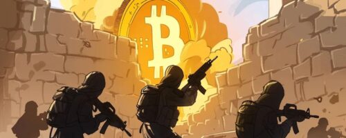 Impacto tensão geopolítica nas criptos, pequena alta do BTC, desvalorização do ETH e baixa da SOL