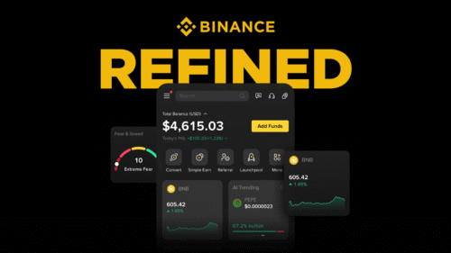 Binance passa a permitir que usuários personalizem experiência com a nova interface UI/UX alimentada por IA
