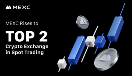 MEXC alcança a 2a posição mundial entre as exchanges, com 8,6% de participação no mercado