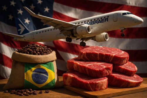 Exportações brasileiras mostram recuperação apesar das tarifas comerciais americanas