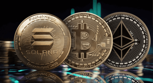 Movimento corretivo do BTC e ETH e queda da Solana