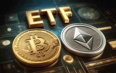 Bitcoin ETFs disparam enquanto Ethereum ETFs enfrentam fortes saídas