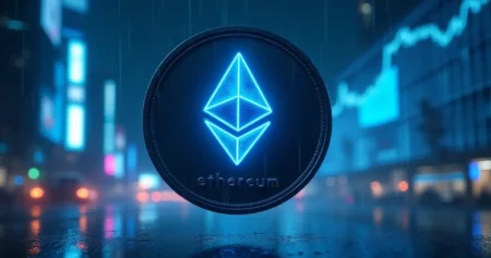 Ethereum trava em US$ 4.500: pressão vendedora pode desencadear queda forte