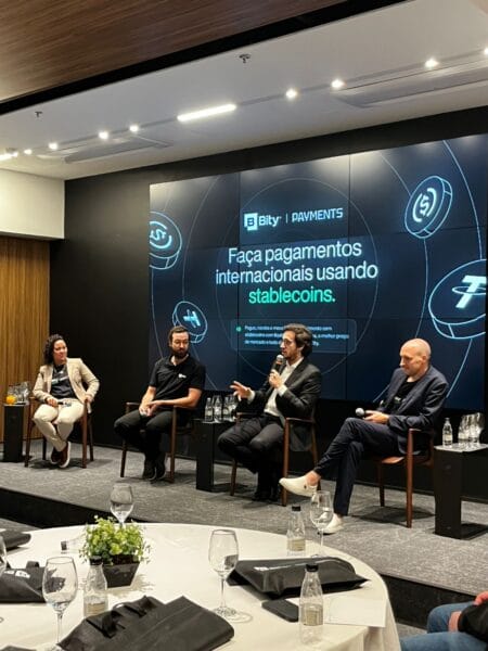 Bity reúne especialistas para discutir como stablecoins estão redefinindo o mercado de câmbio Bity reúne especialistas para discutir como stablecoins estão redefinindo o mercado de câmbio