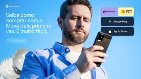 Mova recompensa usuários em cripto envio de dados de mobilidade . App é gratuito e atende norma da CVM