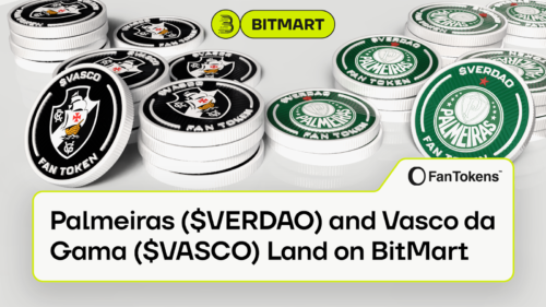 BitMart lista fan tokens de Palmeiras ($VERDAO) e Vasco da Gama ($VASCO) e amplia presença do SportFi Brasileiro
