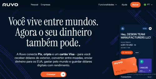 Ruvo, fintech apoiada pela Y Combinator, conecta brasileiros que recebem em dólar, movimentando mais de R$ 1 bilhão por ano. Ruvo, fintech apoiada pela Y Combinator, conecta brasileiros que recebem em dólar, movimentando mais de R$ 1 bilhão por ano.
