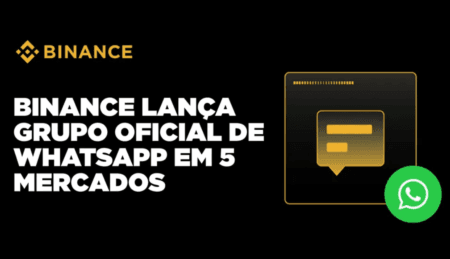 Binance lança canal oficial do WhatsApp para o Brasil