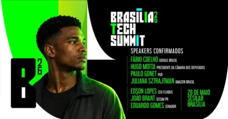 Evento Brasília Tech Summit reúne Motta, Gonet e CEOs de multinacionais em encontro sobre regulação digital