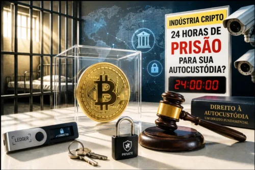 Indústria Cripto: 24 horas de prisão para sua autocustódia