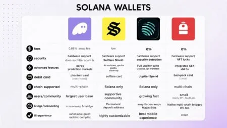 Solana Wallets: a ascensão dos campeões da autocustódia digital