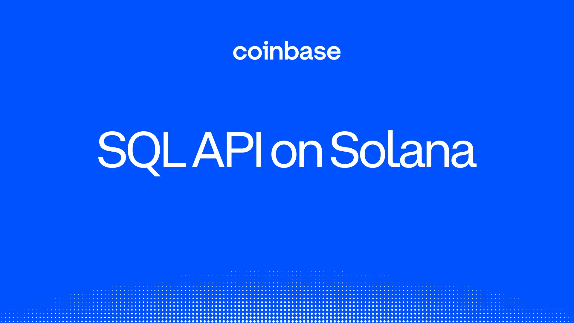 Solana SQL API: a liberdade de consultar dados sem burocracia — gráfico 1