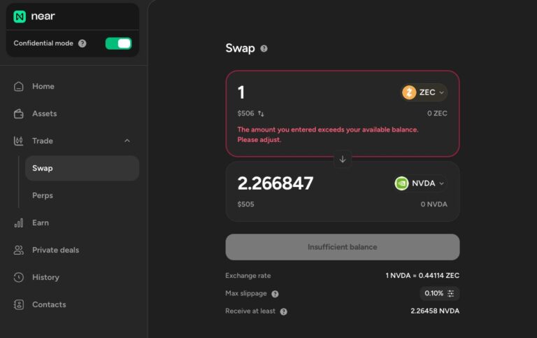 Swaps Confidenciais: A nova fronteira da privacidade financeira on-chain