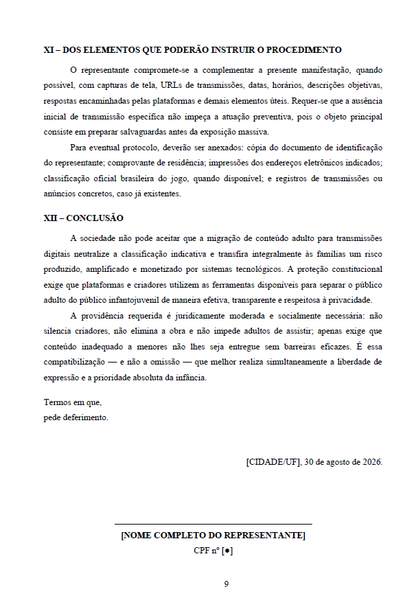 Regulação de Conteúdo Digital: o alto preço da 'Lei Felca' para a liberdade online — gráfico 10