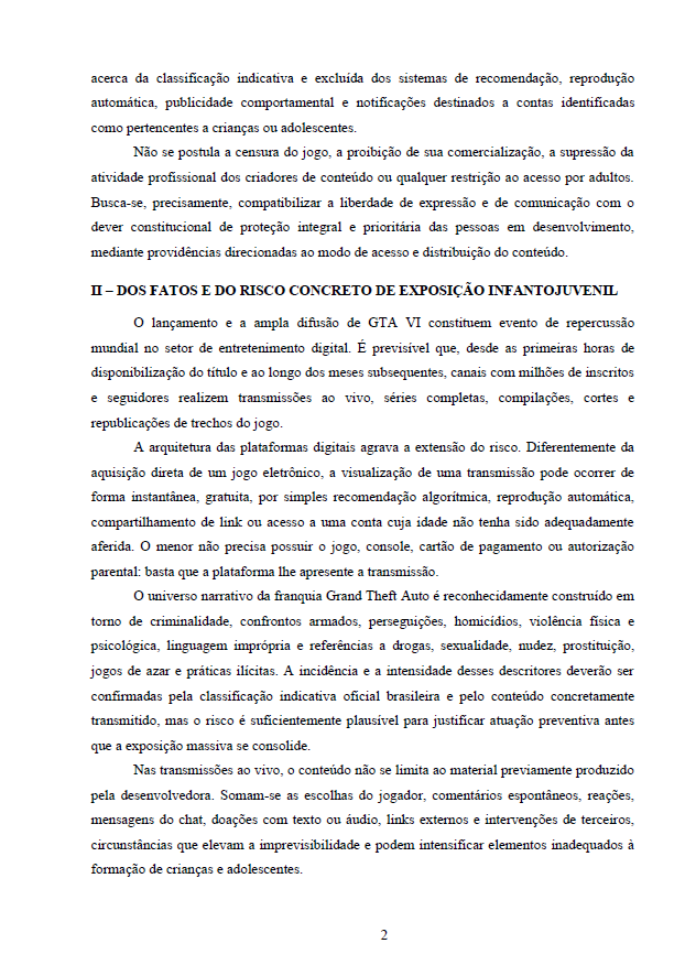 Regulação de Conteúdo Digital: o alto preço da 'Lei Felca' para a liberdade online — gráfico 3
