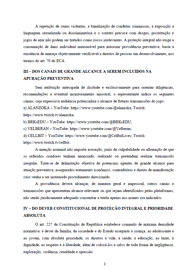 Regulação de Conteúdo Digital: o alto preço da 'Lei Felca' para a liberdade online — gráfico 4
