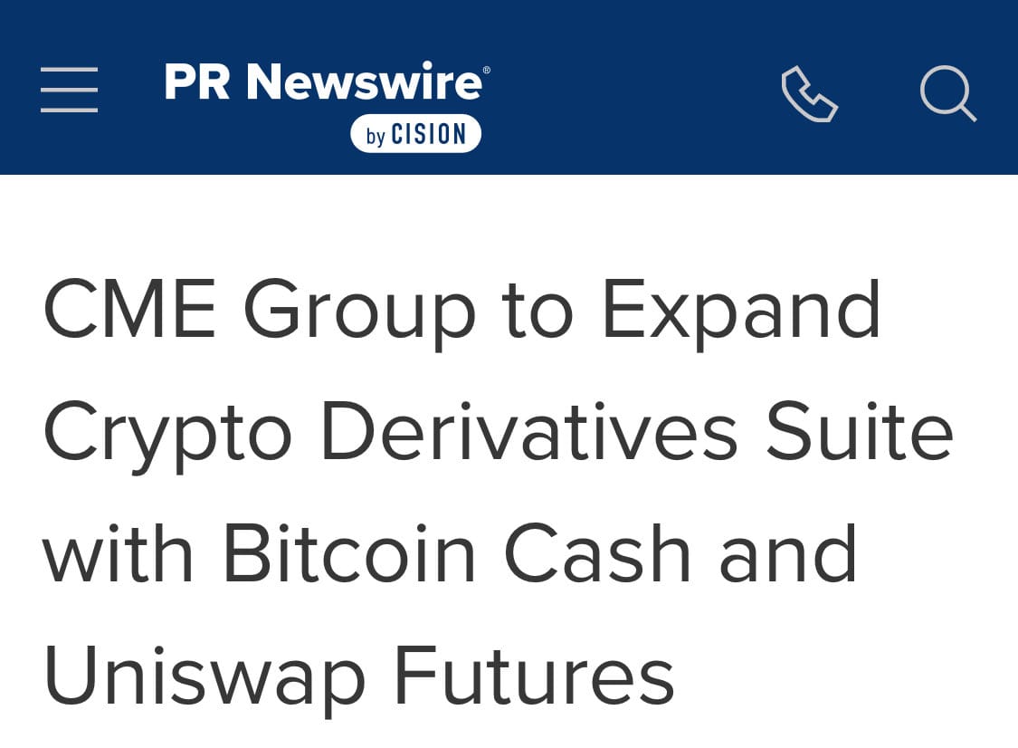 BCH e UNI Futuros: O mercado institucional dobra a aposta em altcoins — gráfico 1