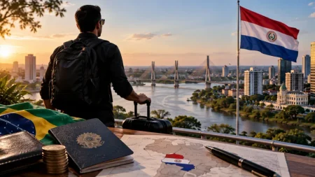 Residência no Paraguai: o custo oculto da nova porta de saída para brasileiros