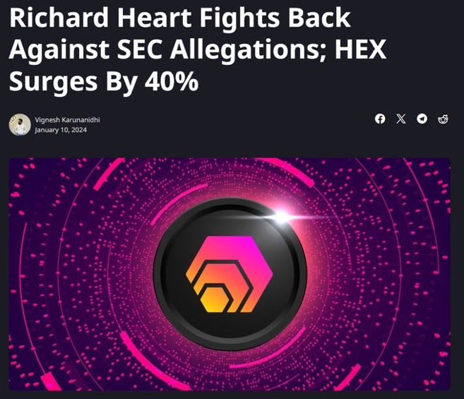 Richard Heart Prisão: o fim da jornada para o fundador de HEX e PulseChain — gráfico 6