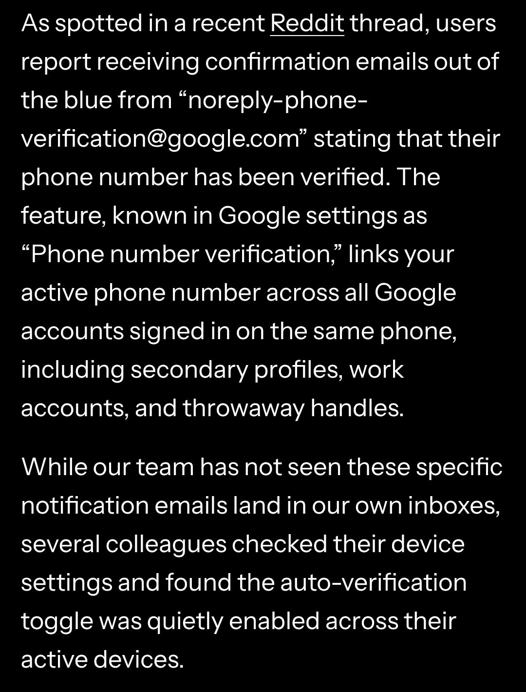 Vigilância Google: seu número de telefone ainda é privado? — gráfico 2