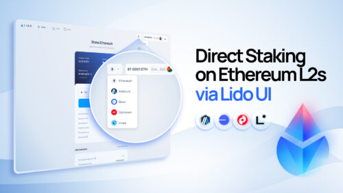 Lido Staking L2: a liberdade de stake nas segundas camadas